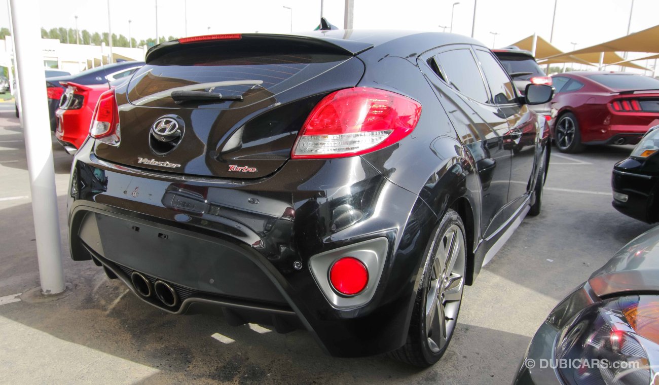 Hyundai Veloster Turbo, full option, very clean car.