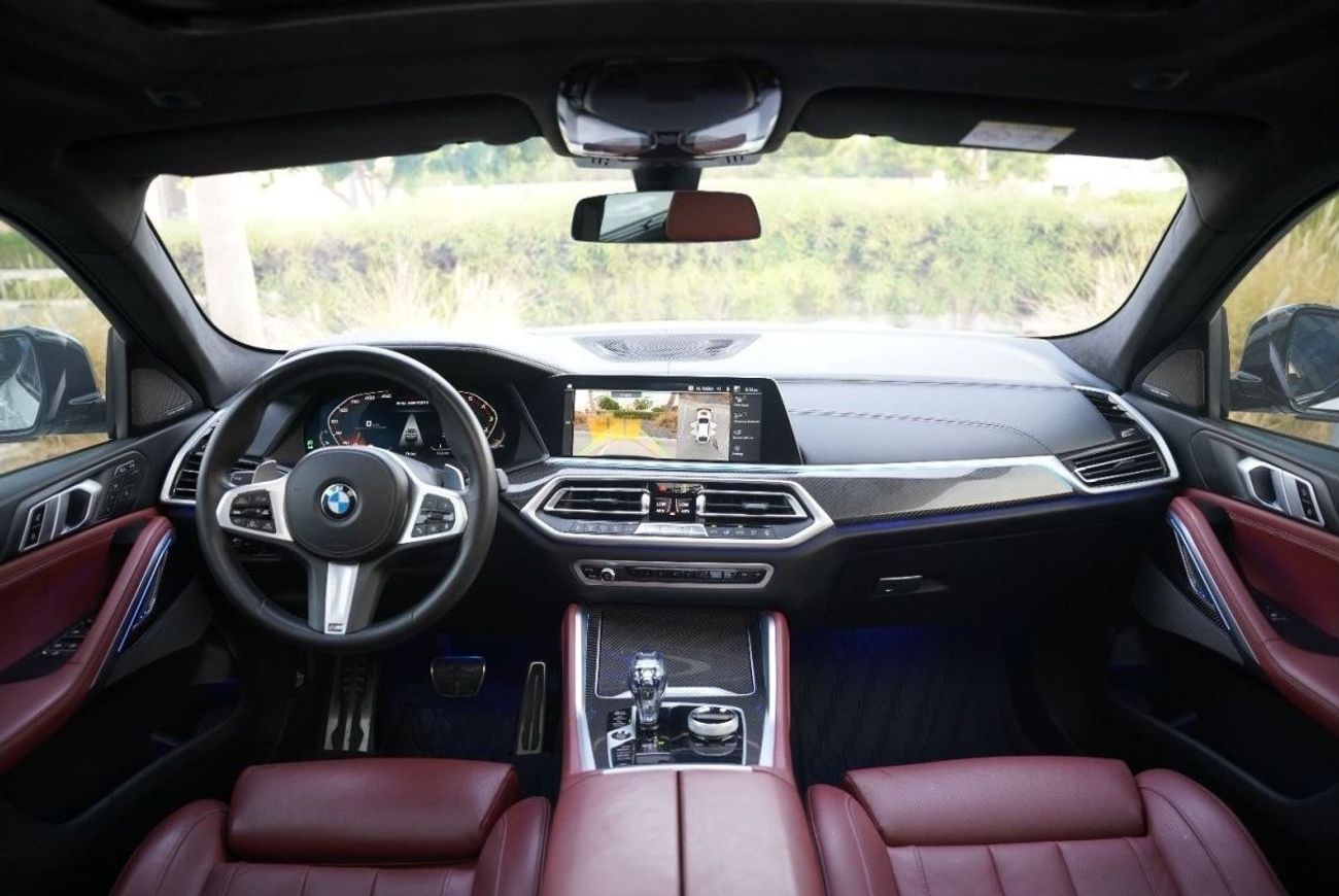 BMW X6M 2022 BMW X6 X-Drive 50i 4.4L GCC V8 M-Kit Carbon Fiber
