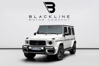 Mercedes Benz G63 AMG STD BUY NOW, PAY 2027 | THE BLACKLINE STANDARD | 2030 Mercedes Warranty + Service Contract, GCC