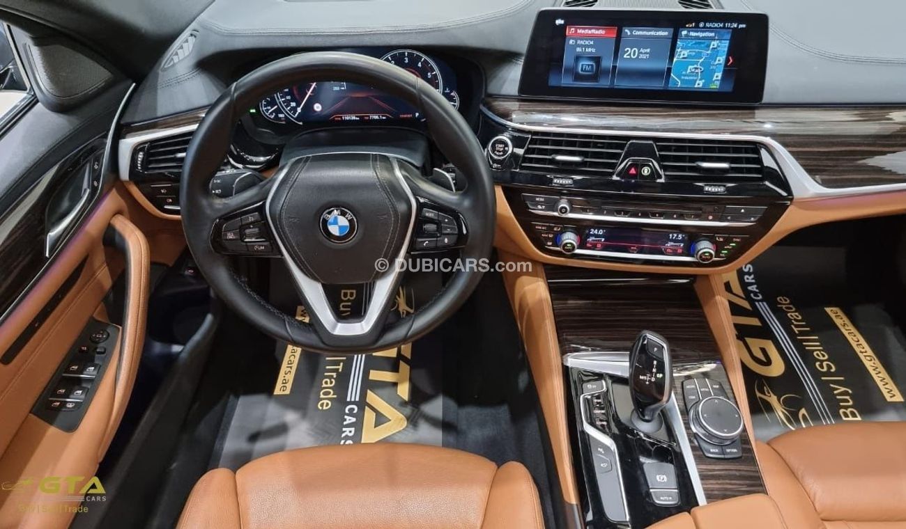 BMW 540i 2017 BMW 540i Luxury Line, Warranty-Service History, GCC
