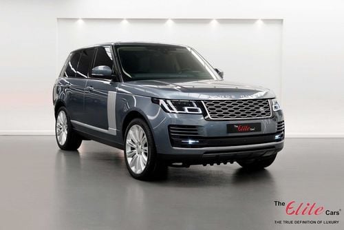 Land Rover Range Rover 2019 RANGE ROVER VOGUE SE SC / GCC / MERIDIAN SOUND SYSTEM / WARRANTY AVAILABLE