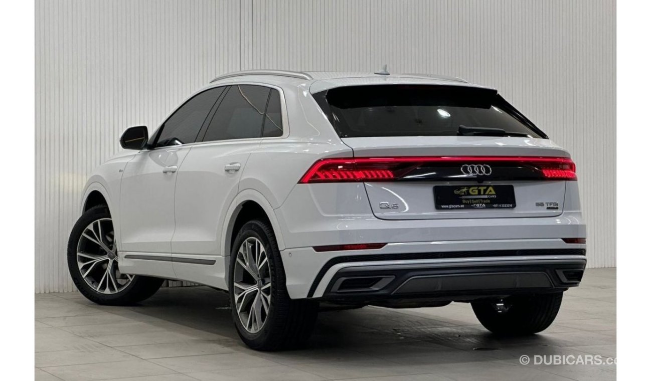 أودي Q8 55 TFSI quattro S-لاين 2020 Audi Q8 S-Line 55TFSI Quattro, Oct 2024 Audi Warranty + Service Pack, Fu