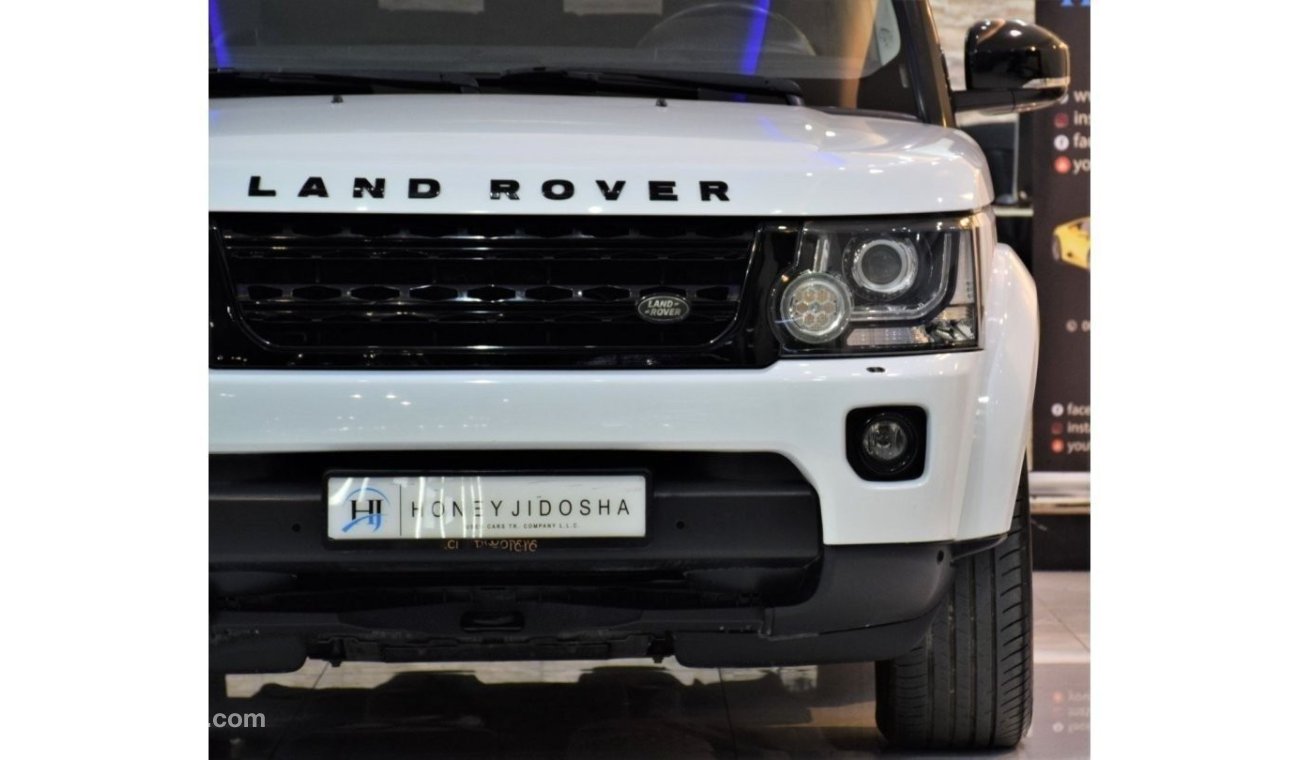 لاند روفر LR4 EXCELLENT DEAL for our Land Rover LR4 HSE ( 2015 Model! ) in White Color! GCC Specs