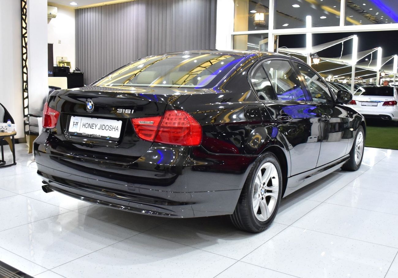 BMW 316i EXCELLENT DEAL for our BMW 316i 1.6L ( 2012 Model ) in Black Color GCC Specs