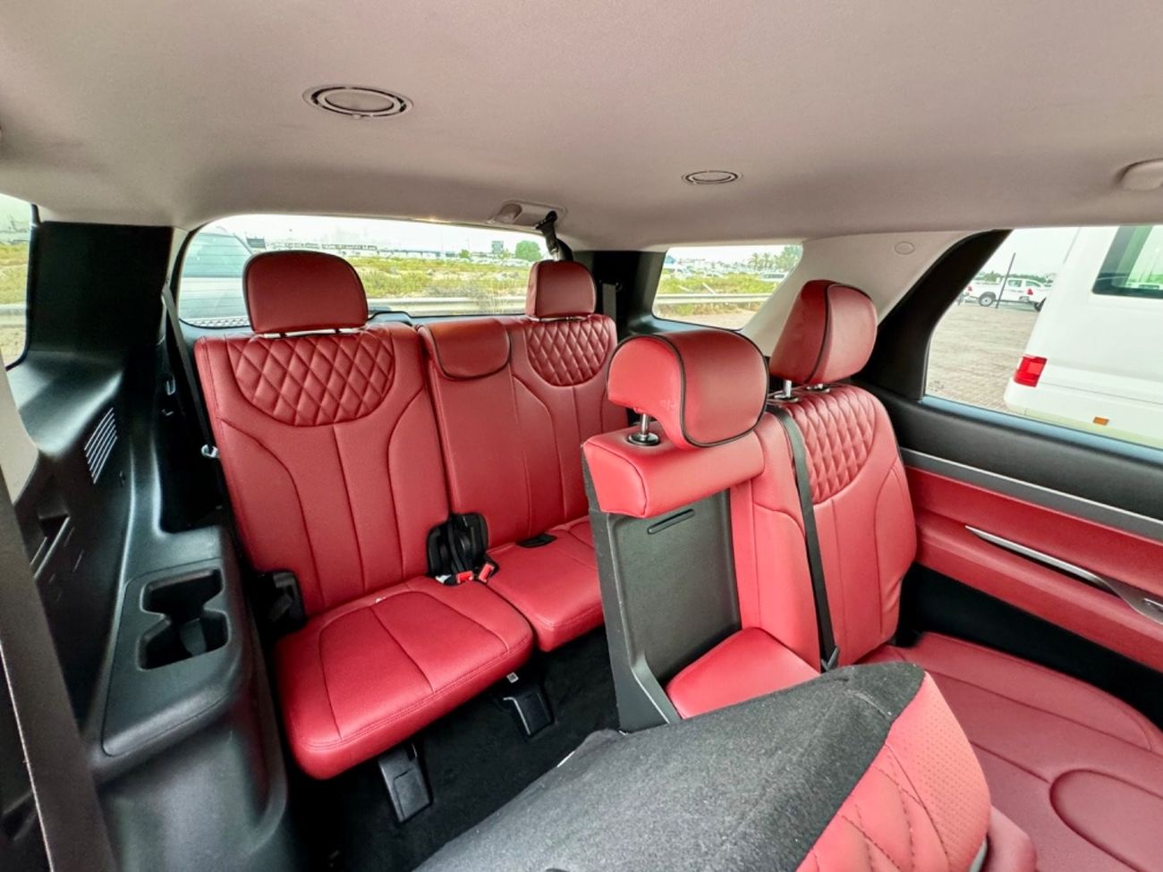 هيونداي باليساد 2021 CALLIGRAPHY RED 4x4 USA IMPORTED