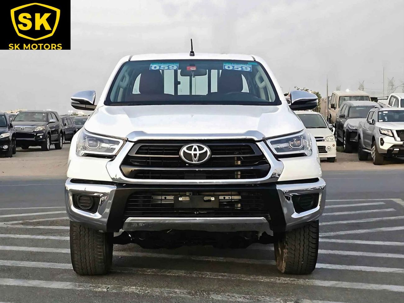 Toyota Hilux GLX / 2.7L/ 4WD V4/ AUTO WINDOWS/ WIDE BODY/ RIMS/ BUMPER CHORME/ EXPORT ONLY/ LOT#48567