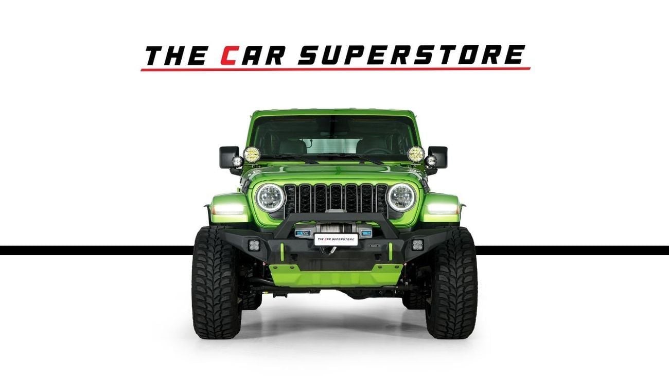 Jeep Wrangler Unlimited SPORT-Full Option-Main Dealer Warranty and Service Contract-GCC Specification