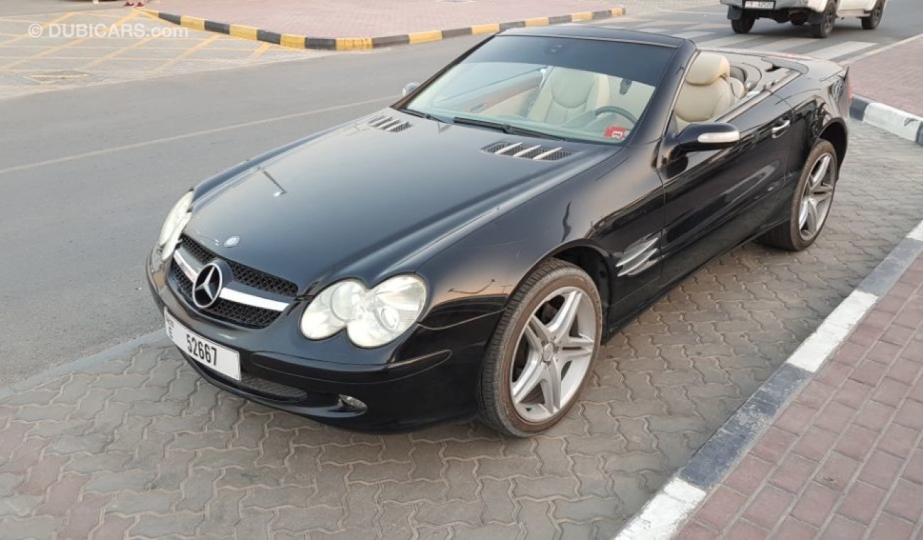 Mercedes-Benz SL 500 2005 Model full options leather android DVD camera