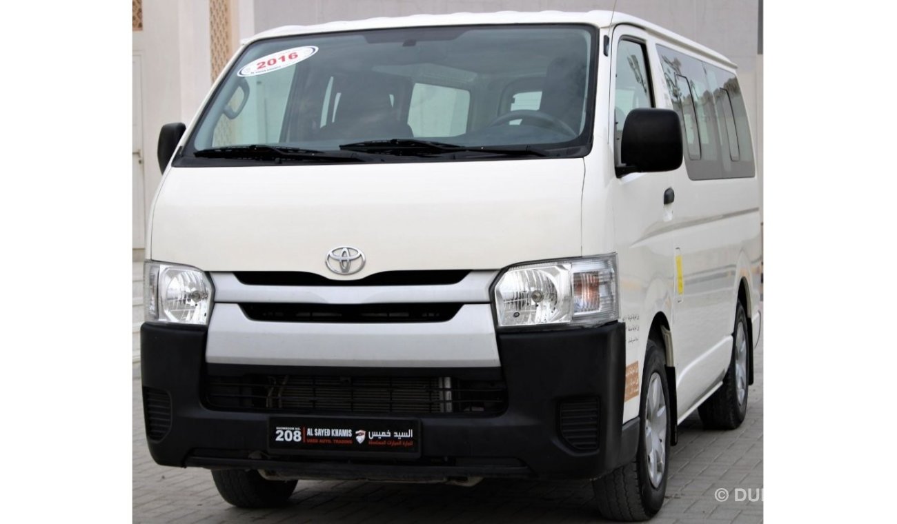 Toyota Hiace Toyota Hiace 2016 GCC, in excellent condition, without accidents, very clean from inside and outside