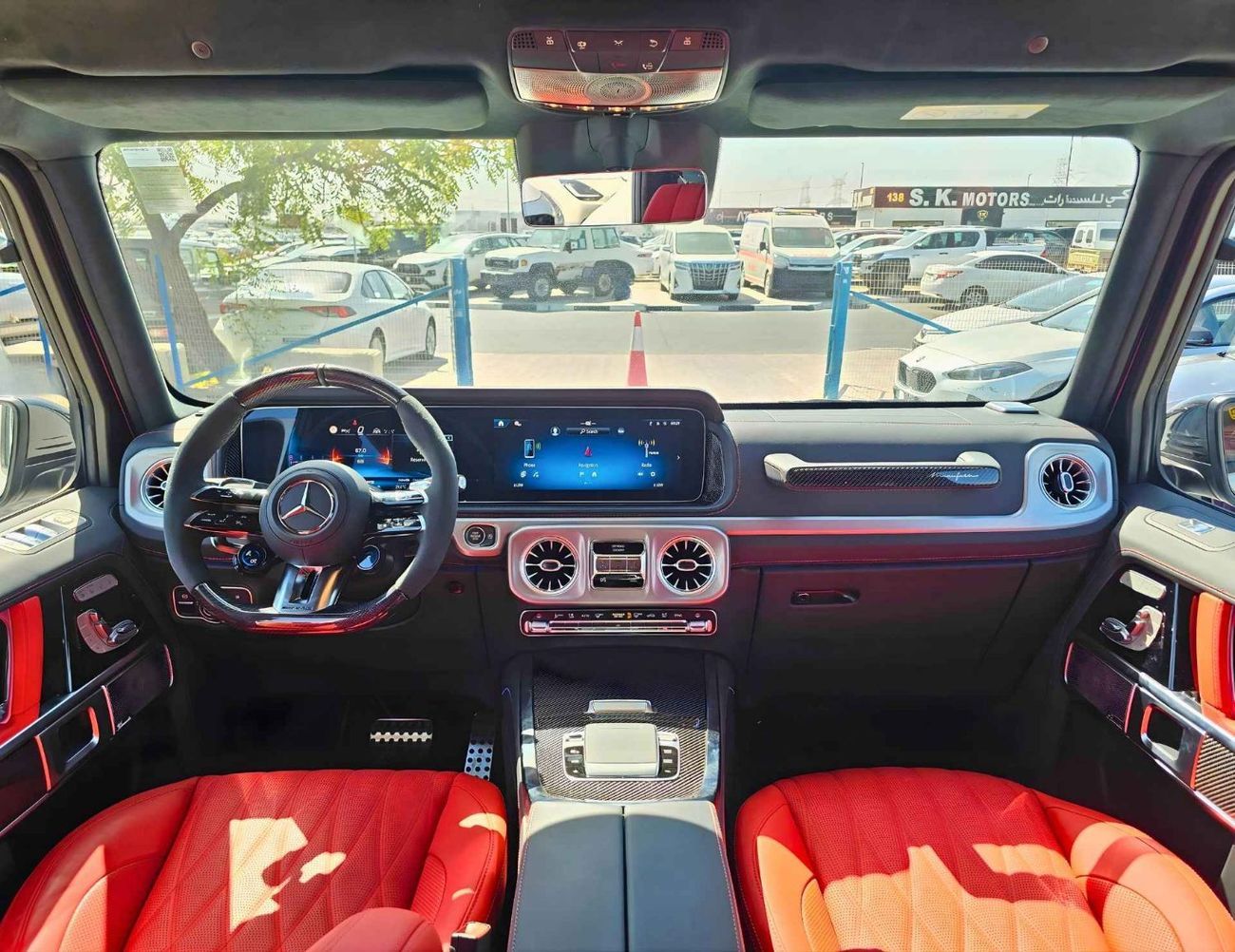 Mercedes-Benz G 63 AMG MERCEDES BENZ G63 AMG BITURBO / 4.0L V8 PETROL/360* CAMERA/SUNROOF WIHT LEATHER SEATS (CODE # G63BT)