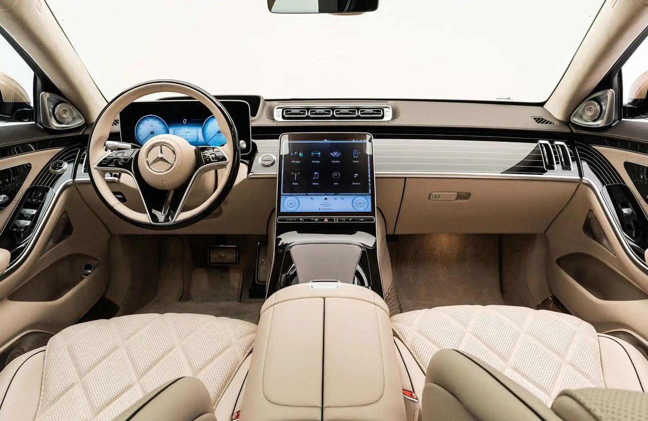 Mercedes Maybach S680 Maybach 6.0L V12 Bi-Turbo Engine