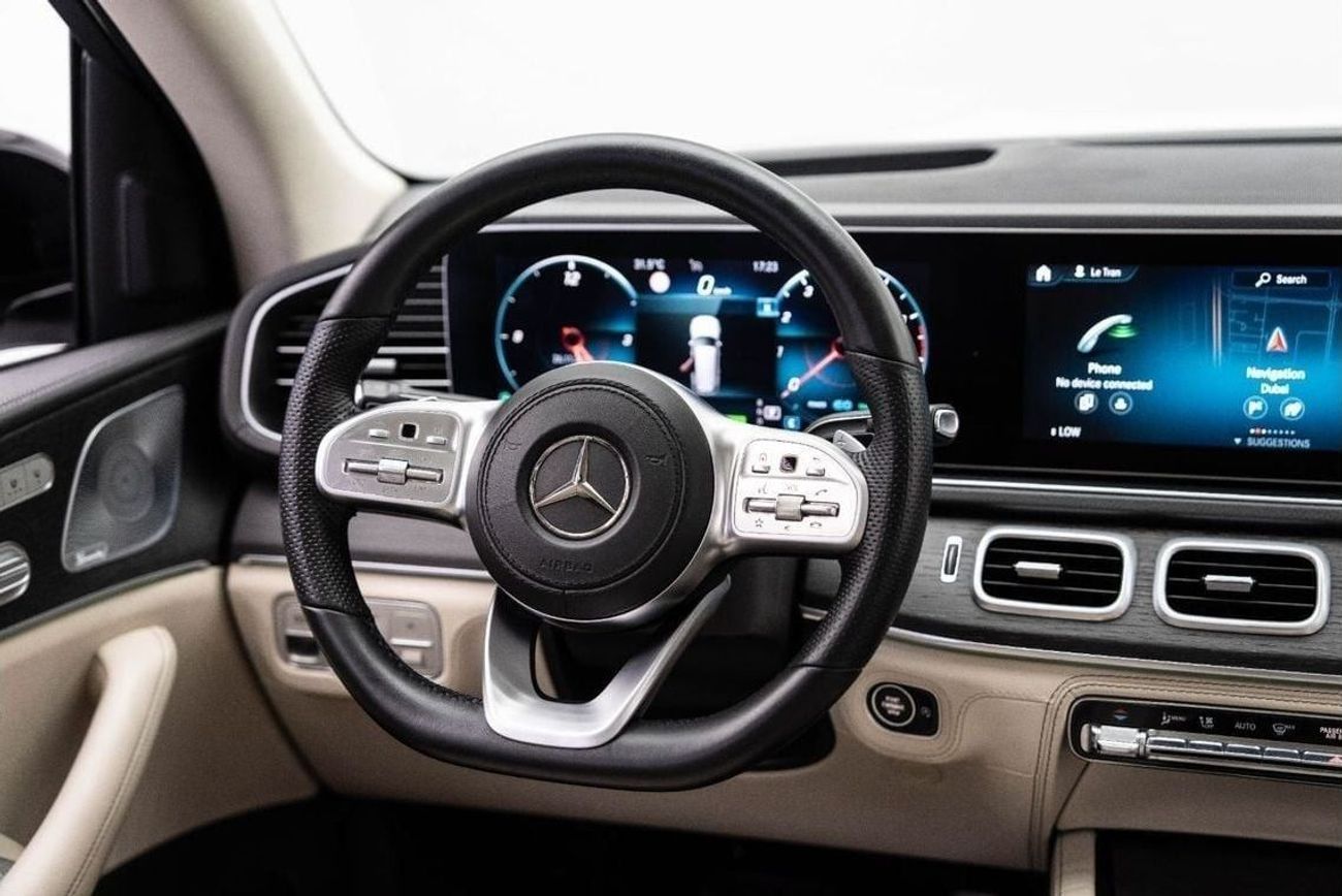 Mercedes-Benz GLS 450 2020-MERCEDES BENZ GLS 450 4matic AMG Line 7 Seater-GCC-SERVICE CONTRACT-AGENCY WARRANTY TILL 1/2027