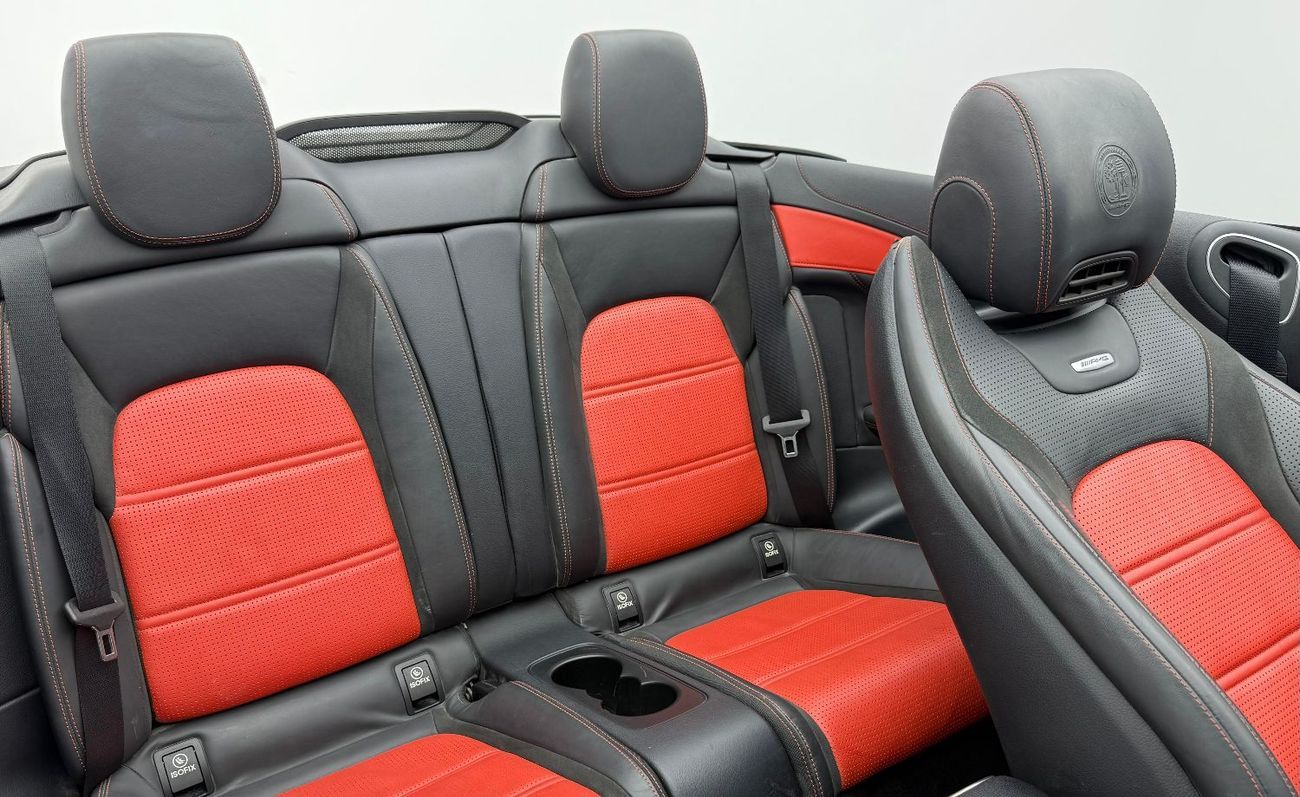 Mercedes-Benz C 63 S 2019 Mercedes Benz C63 S AMG Cabriolet, Warranty, Excellent Condition, GCC