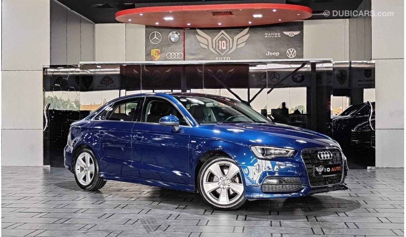 Audi A3 30 TFSI Ambition AED 1,200/MONTHLY | 2016 Audi A3 S-LINE |  SUNROOF | FULL OPTION LOW KM  | GCC | UN