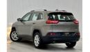 Jeep Cherokee 2016 Jeep Cherokee Longitude, Warranty, Low Kms, Excellent Condition, GCC