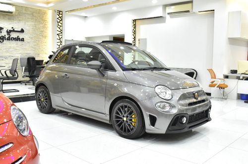 Abarth 695 EXCELLENT DEAL for our Abarth 695 Turismo Cabrio ( 2023 Model ) in Grey Color GCC Specs