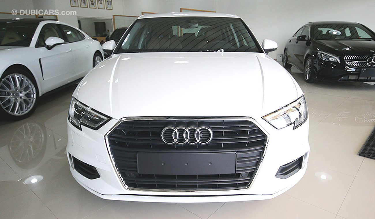 Audi A3 2018, GCC Specs with 3Yrs or 105K km Warranty and 45K km Service at Al Nabooda