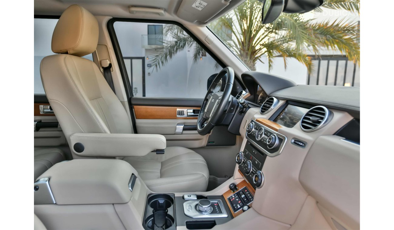 لاند روفر LR4 HSE 2015 - Spectacular Condition! - GCC - AED 2,135 Per Month - 0% DP