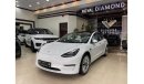 تيسلا موديل 3 طويل المدى طويل المدى طويل المدى Tesla Model 3 Longe Range GCC 2021 Under Warranty