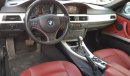 BMW 320i 2009 full options coupe convertible gulf specs