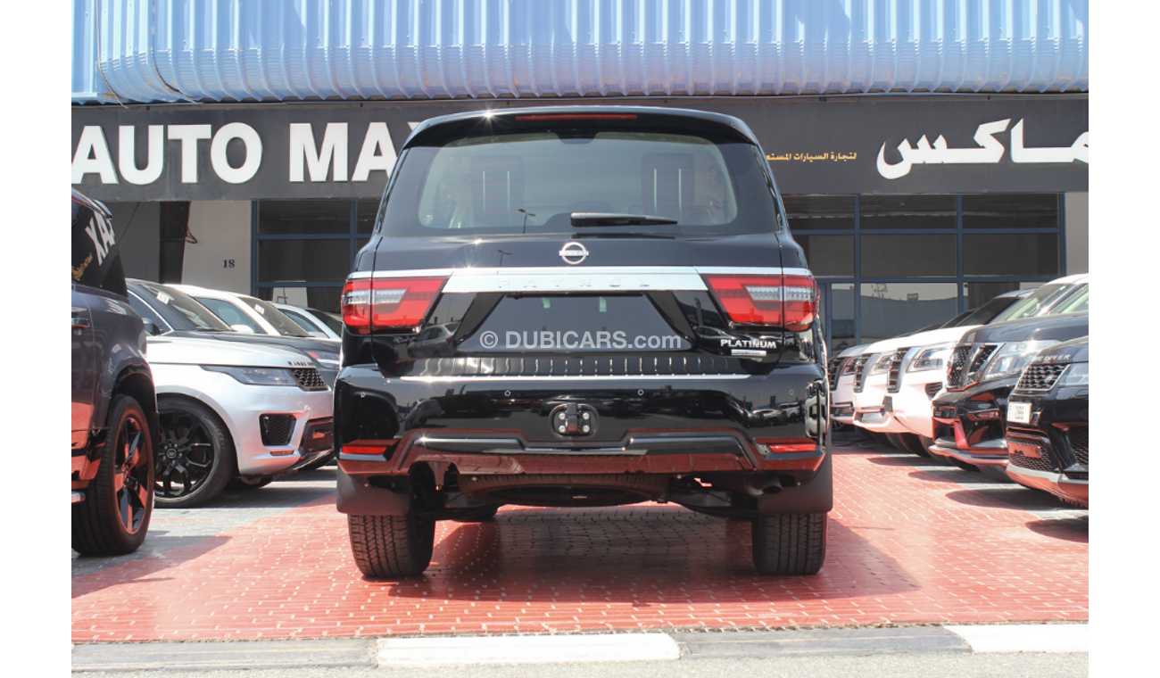 نيسان باترول (2023) V8 LE PLATINUM, GCC, UNDER WARRANTY AND SERVICE FROM LOCAL DEALER (Inclusive VAT)