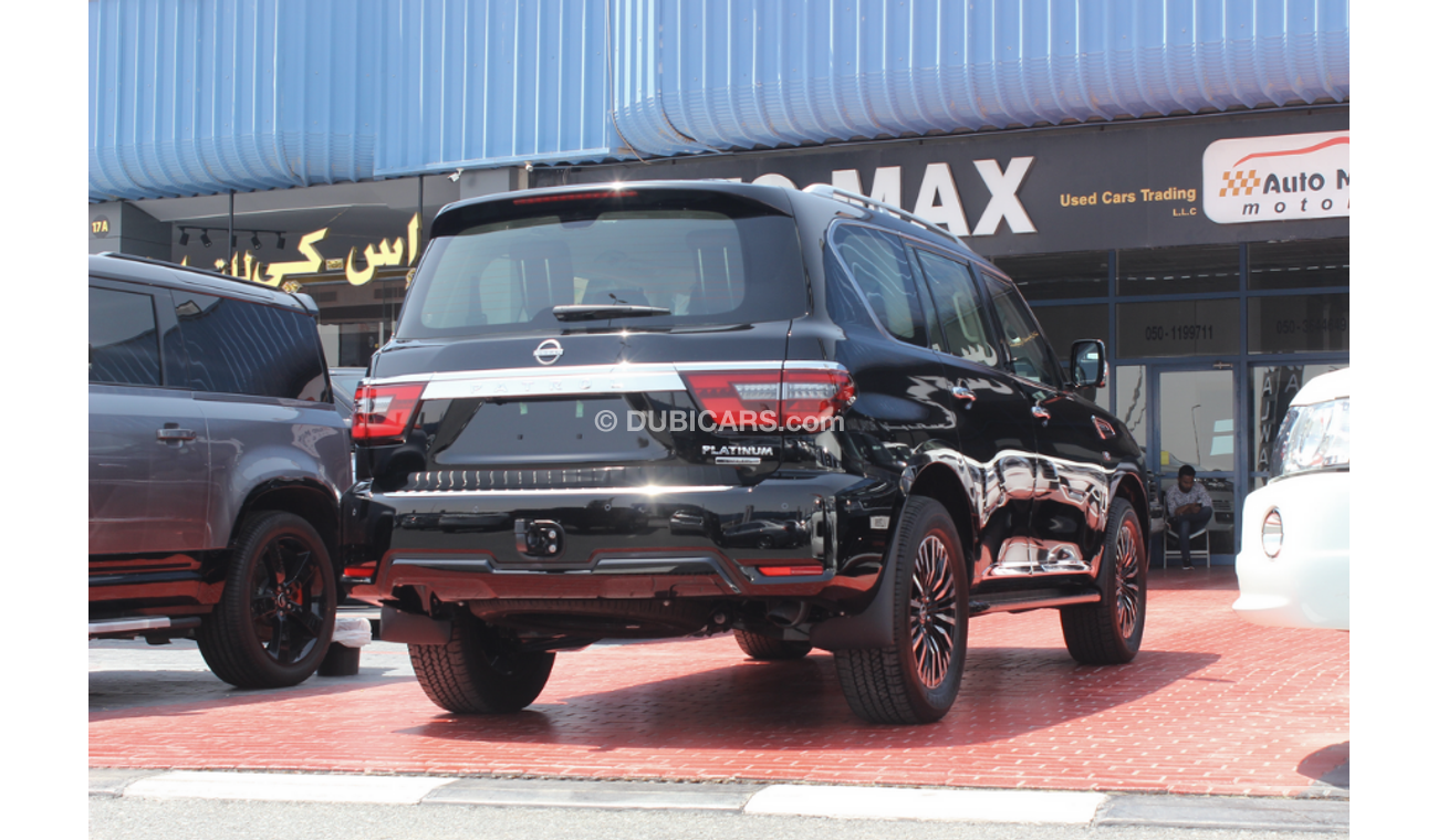 نيسان باترول (2023) V8 LE PLATINUM, GCC, UNDER WARRANTY AND SERVICE FROM LOCAL DEALER (Inclusive VAT)