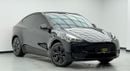 تسلا موديل Y Real-Wheel Drive 2024 Tesla Model Y, 2027 Tesla Warranty, 2031 Tesla Battery Warranty, Low Km, GCC