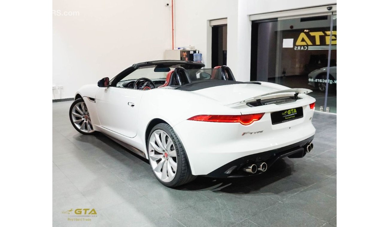 Jaguar F-Type Jaguar F-Type V8 S, Warranty, Agency History, 1 Owner, GCC