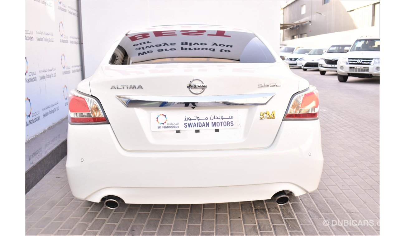 Nissan Altima AED 780 PM | 0% DP | 3.5L SL V6 GCC FULL OPTION WARRANTY