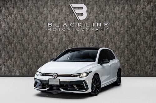 Volkswagen Golf R BUY NOW, PAY 2027 | THE BLACKLINE STANDAD | Warranty + Service, GCC, Low KMs