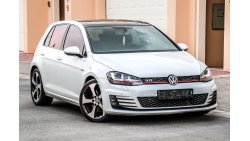 Volkswagen Golf GTI (Full option) 2016 GCC under Warranty with Zero Down-Payment.