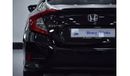 Honda Civic EXCELLENT DEAL for our Honda Civic ( 2019 Model ) in Dark Violet Color GCC Specs