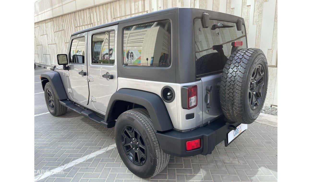 Jeep Wrangler WILLYS UNLIMITED 3.6L | GCC | EXCELLENT CONDITION | FREE 2 YEAR WARRANTY | FREE REGISTRATION | 1 YEA