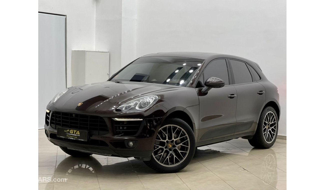 بورش ماكان أس 2016 Porsche Macan S, Service History, Warranty, GCC