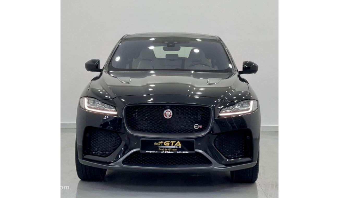 جاكوار F بيس 2020 Jaguar F Pace SVR SuperCharged, 01/2025 Agency Warranty + Service Contract, GCC