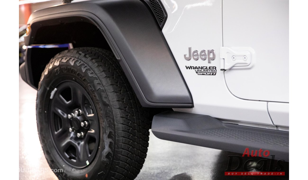 Jeep Wrangler UNLIMITED SPORT | 2020 | GCC | WARRANTY