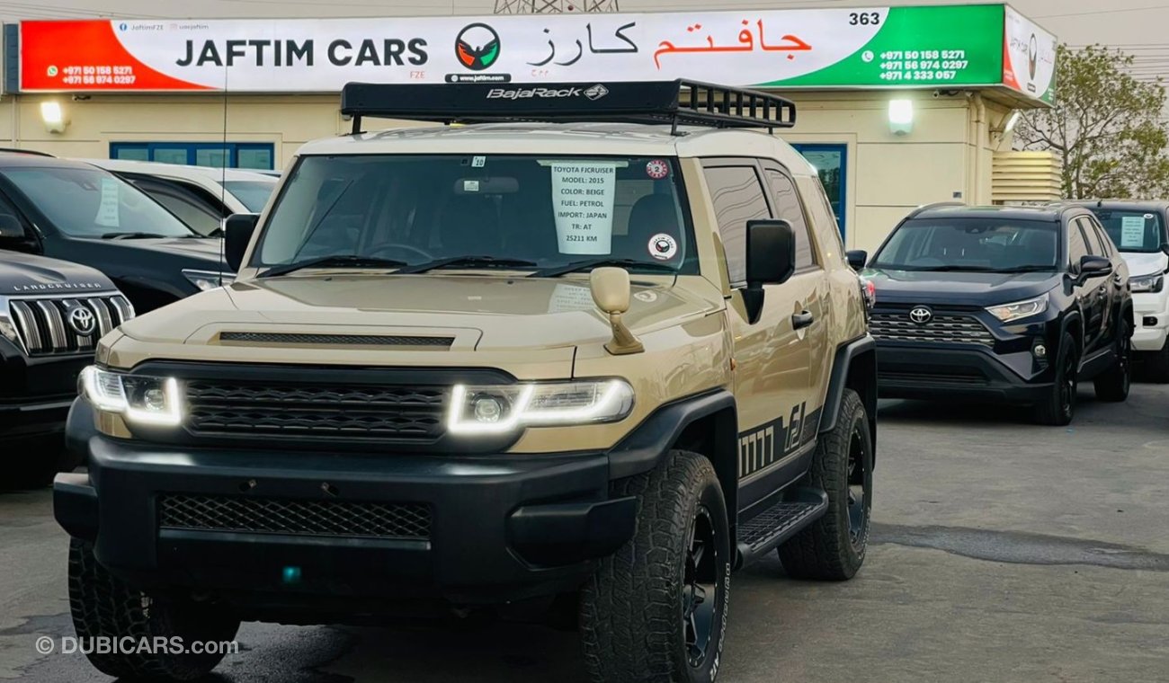 Toyota FJ Cruiser 12/2014 4.0CC Army Color Modified AT Petrol 4WD [RHD] Premium Condition