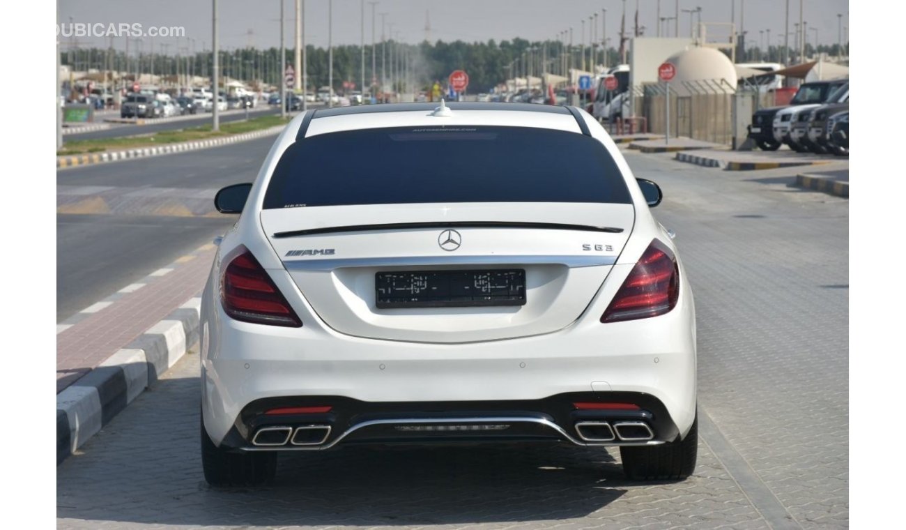 مرسيدس بنز S 550 KIT S63 EXCELLENT CONDITION / WITH WARRANTY