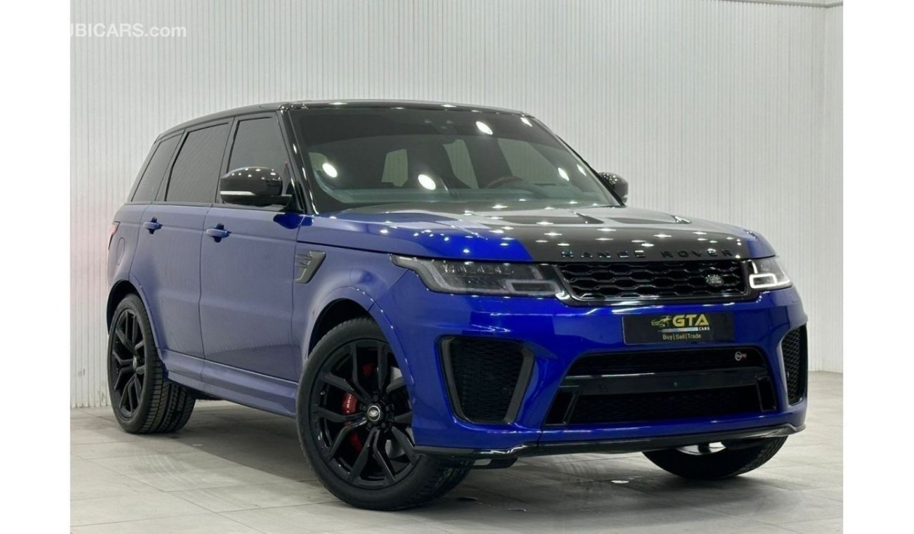 Land Rover Range Rover Sport *Like New* 2020 Range Rover SVR, Oct 2024 Range Rover Warranty + Service Contract, Low Kms, GCC Spec