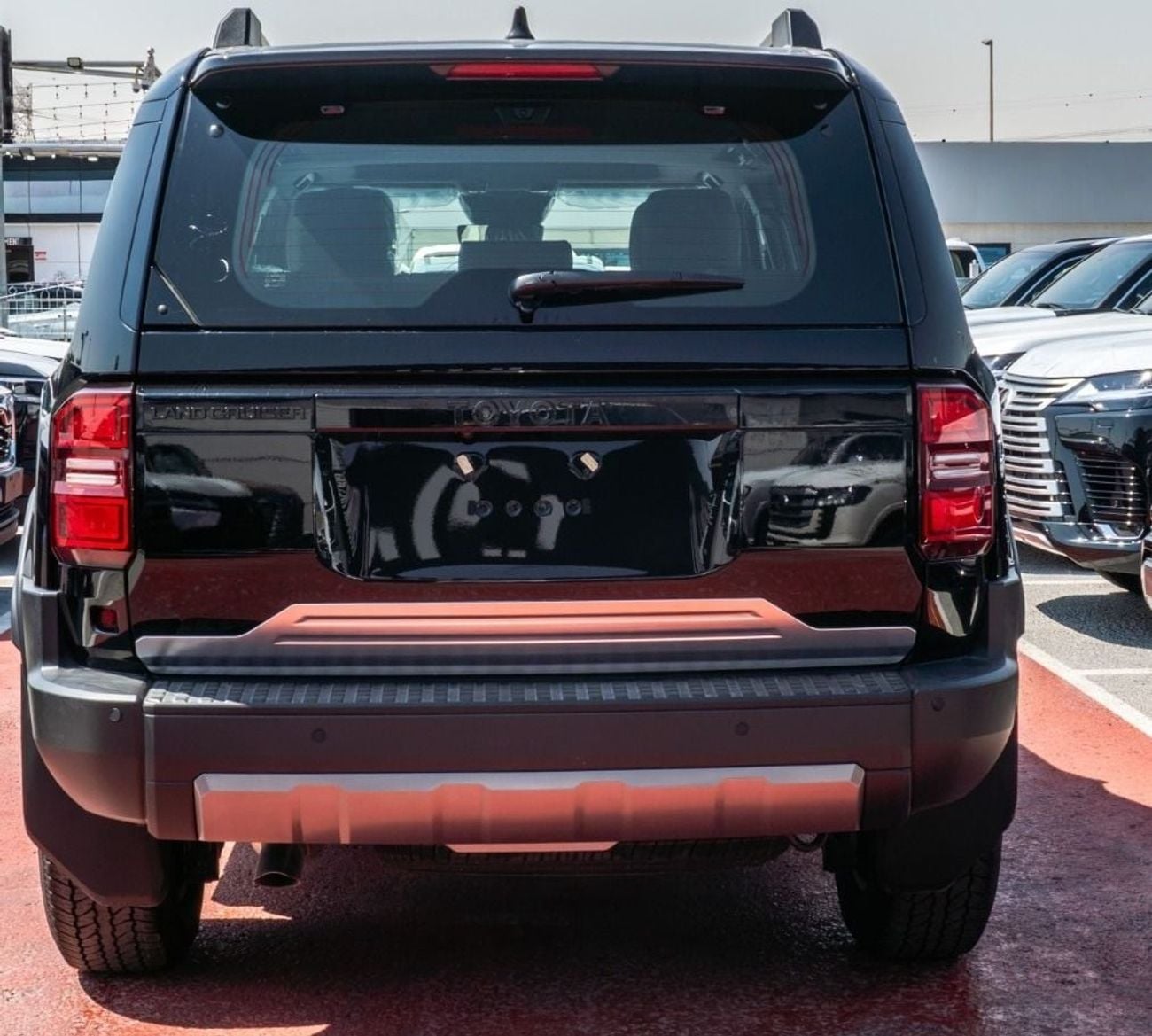 Toyota Land Cruiser VXR Toyota Prado Luxury 2.4 P AT Full Option | NEW SHAPE | Radar| JBL | Memory Seats | HUD | Black