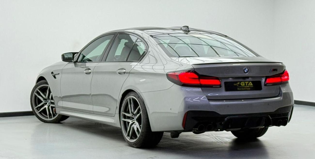 BMW M5 Competition 4.4L (617 HP) 2021 BMW M5 Competition, 2026 BMW Warranty + Service Pack, Full BMW Servic