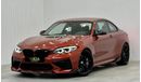 بي أم دبليو M2 2019 BMW M2 Competition, 2026 April BMW Warranty+Service Contract, Full Service History, Low Kms,GCC