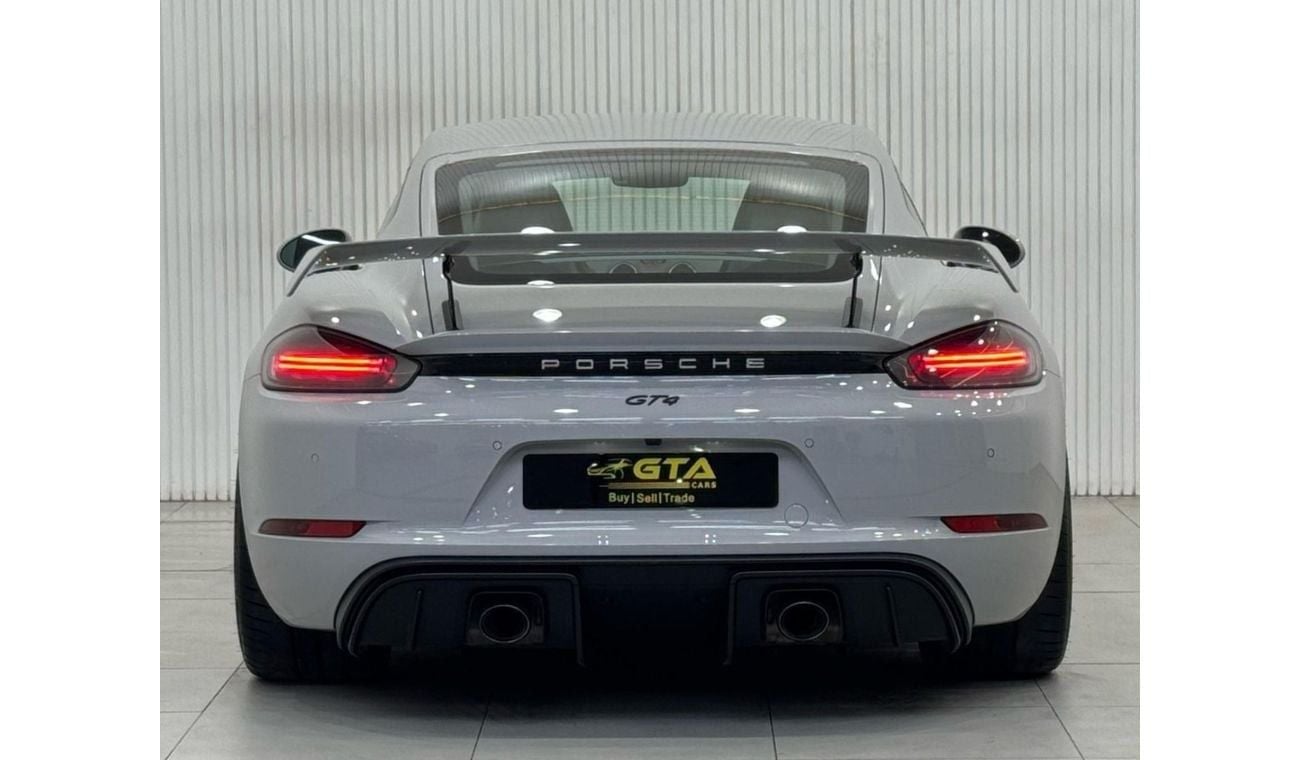 Porsche 718 Cayman GT4 4.0L (420 HP) M/T 2020 Porsche 718 GT4, 2026 Porsche Warranty, Manual Transmission, New Tyres, F