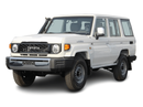 Toyota Land Cruiser 70 ECTWFR001 - 2025 TLC76 Hardtop 5 Doors - 2.8L Diesel Manual – With Snorkel  - White with Beige Inter