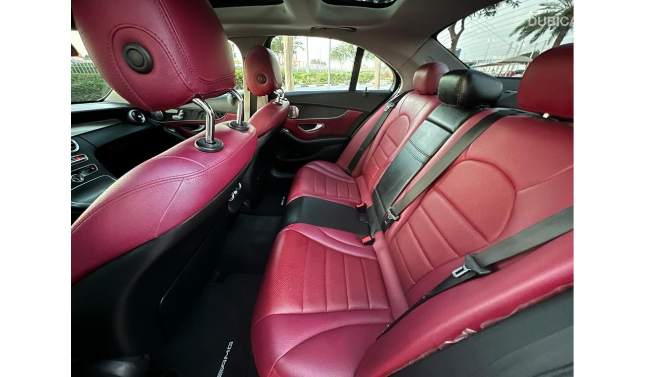 Mercedes-Benz C 300 C300 AMG 2015 FULL OPTION PANORAMIC ROOF WITH DEALER WARRANTY