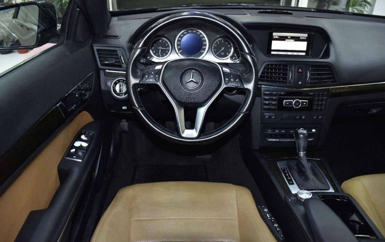 مرسيدس بنز E300 EXCELLENT DEAL for our Mercedes Benz E300 Coupe ( 2013 Model ) in Black Color GCC Specs