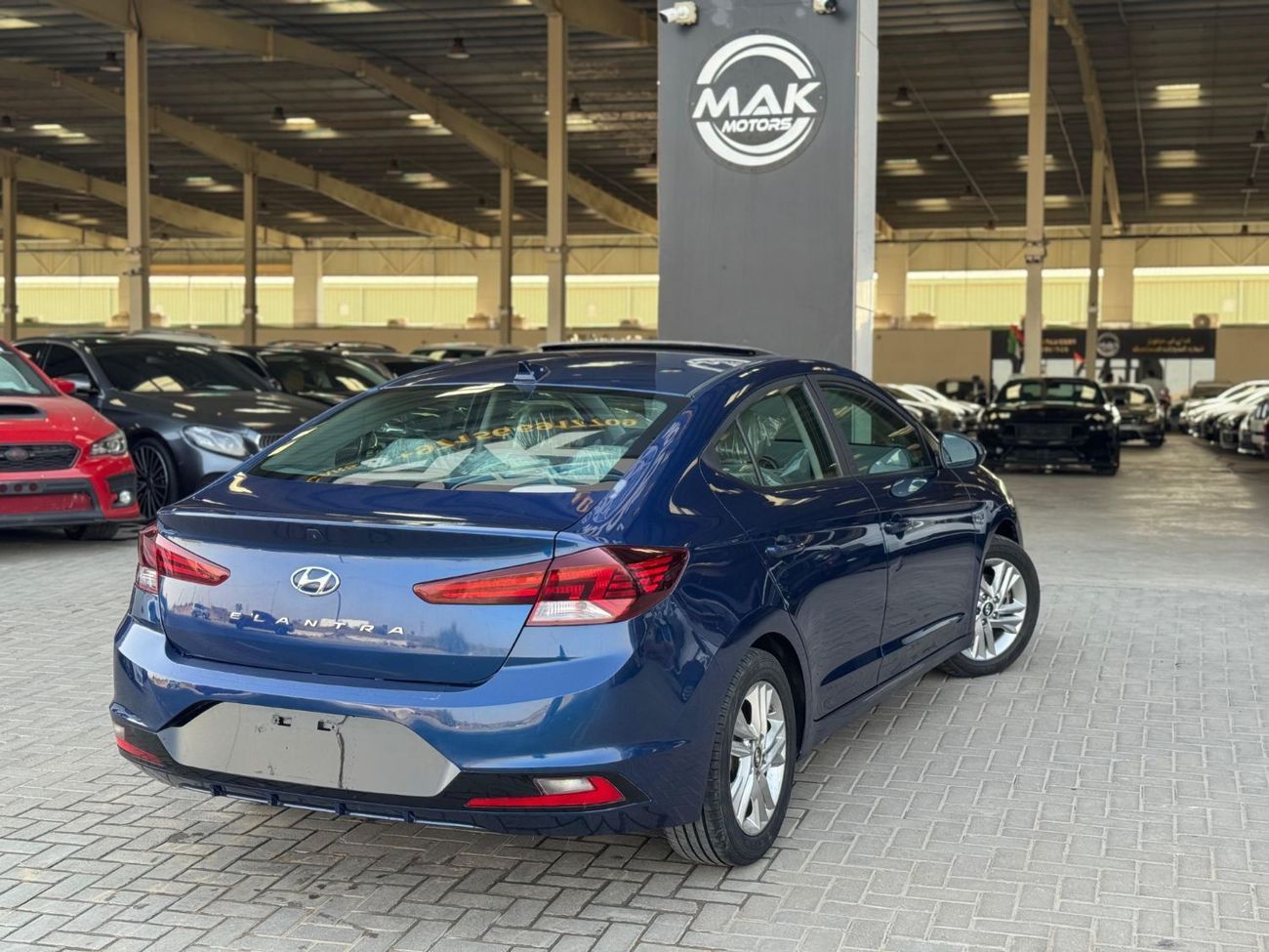 هيونداي إلانترا GLS 2.0L SEL / V4 2.0L / FULL OPTION / SUNROOF / RADAR / ROAD ASSIST / REMOTE START