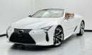 Lexus LC500 Carbon 5.0L 2021 Lexus LC500 Carbon, 1 Year Warranty, Lexus Service History, GCC
