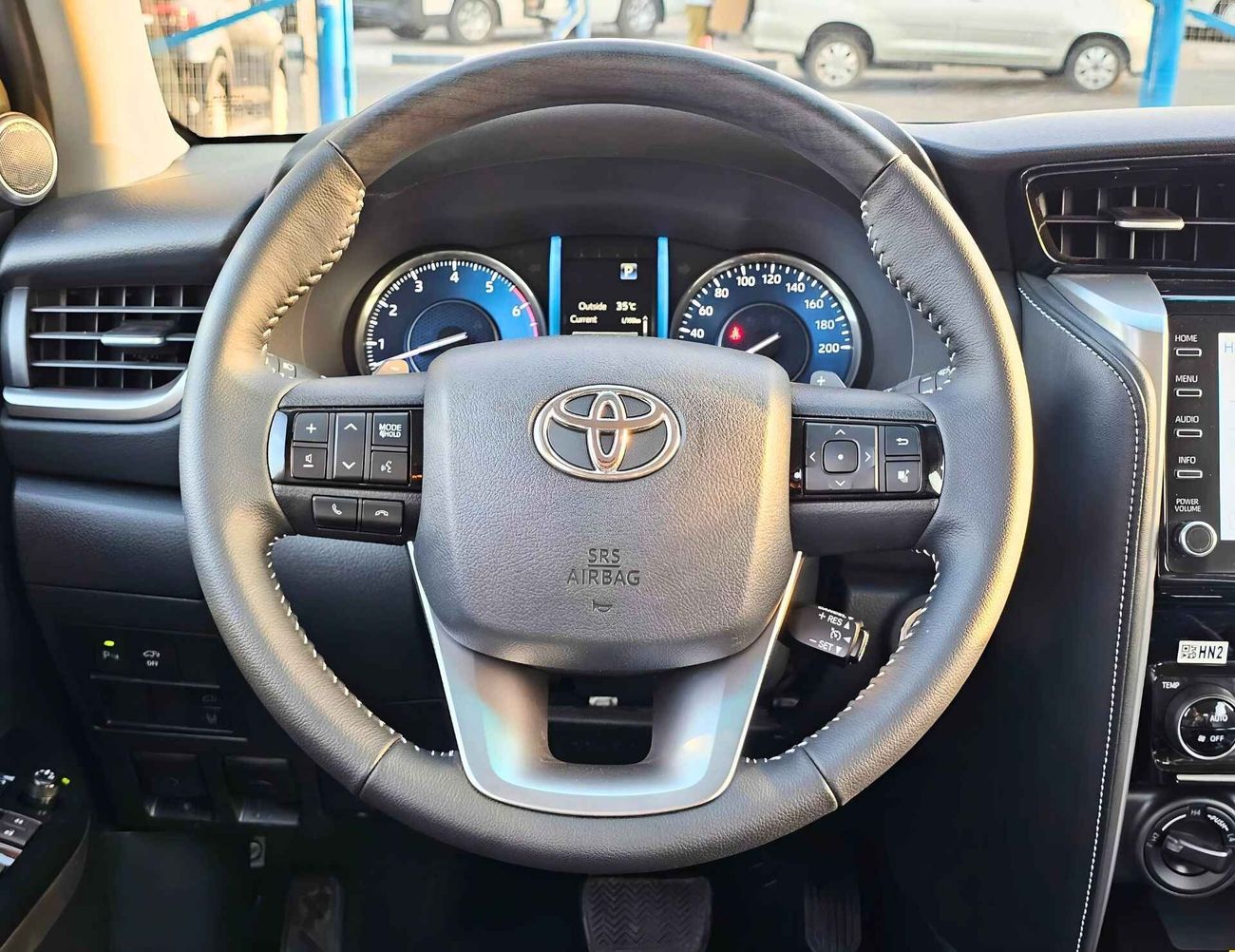 Toyota Fortuner SR5 ADVENTURE | 4.0L V6 PETROL | PUSH START | REAR A/C | DVD+CAMERA (CODE # SR5DV)