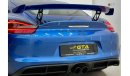 Porsche Cayman GT4 2016 Porsche Cayman GT4, Porsche Warranty-Service History, GCC